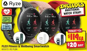 JB Hi-Fi FLEX Fitness & Wellbeing Smartwatch offer