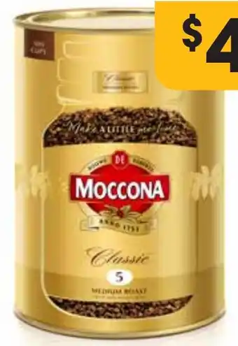 Campbells Wholesale Moccona Freeze Dried Classic Coffee 1kg offer