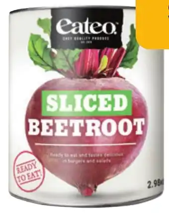 Campbells Wholesale Eateo Sliced Beetroot 2.98kg offer