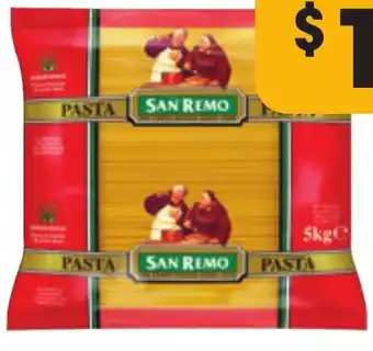 Campbells Wholesale San Remo Spaghetti 5kg offer