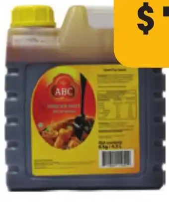 Abc Sweet Soy Kecap Manis Sauce 6kg