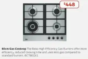 Retravision 60cm Gas Cooktop offer