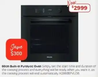 Retravision 60cm Built-in Pyrolytic Oven offer