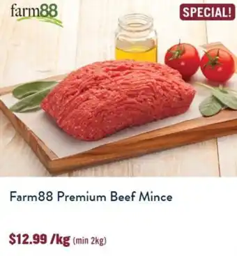 Tasman Butchers Farm88 Premium Beef Mince offer