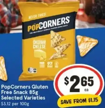 IGA PopCorners Gluten Free Snack 85g offer