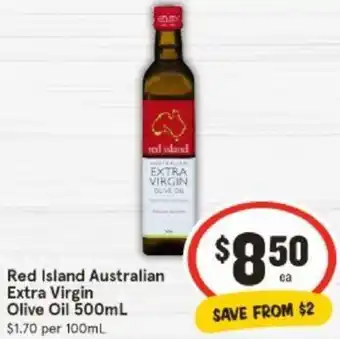 IGA Red Island Australian Extra Virgin Olive Oil 500mL offer