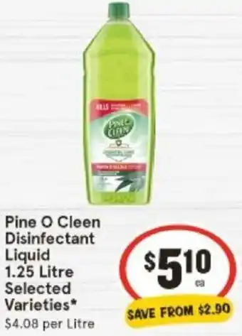 Pine O Cleen Disinfectant Liquid 1.25 Litre
