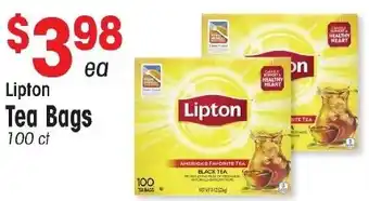 IGA Lipton Tea Bags offer