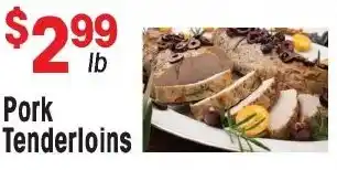 IGA Pork Tenderloins per lb offer