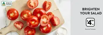 Foodworks Gourmet Tomatoes per kg offer
