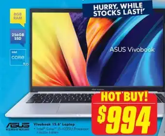 The Good Guys ASUS Vivobook 15.6" Laptop offer