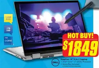 The Good Guys Inspiron 14* 2-in-1 Laptop offer