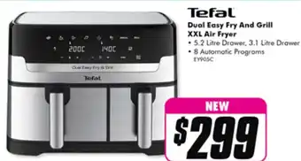 The Good Guys Tefal Dual Easy Fry And Grill XXL Air Fryer offer