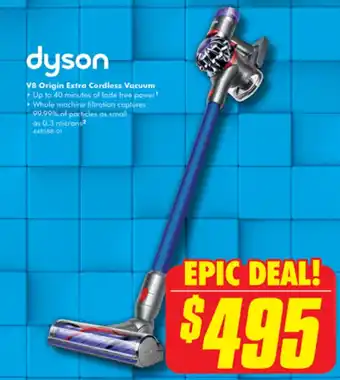 The Good Guys dyson V8 Origin Extra Cordless Vacuum offer