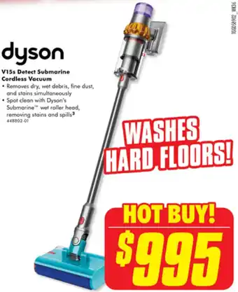 The Good Guys dyson V15s Detect Submarine Cordless Vacuum offer
