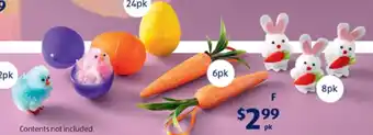 ALDI Easter Craft Accessories Packs offer