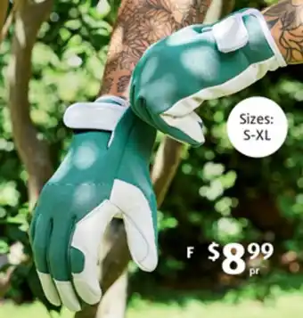 ALDI Premium Garden Gloves offer