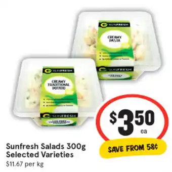 Sunfresh Salads 300g