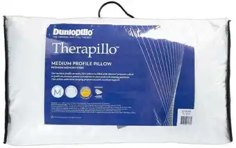 Spotlight 40% off Dunlopillo Therapillo Flex Medium Memory Fibre Pillow offer