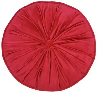 Spotlight 40% off Maddie Round Velvet Cushion 40cm offer