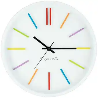 Spotlight 30% off Rainbow Clock, 35cm offer