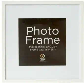 Spotlight Core Frame White 30x30cm offer
