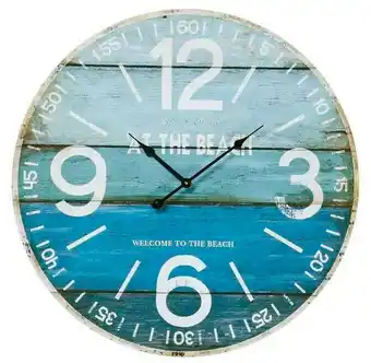 Spotlight 30% off Coastal MDF Clock, 58cm offer