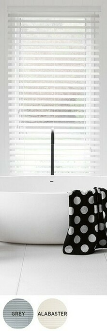 Spotlight 50% off 50mm Faux Wood Venetian Blinds offer