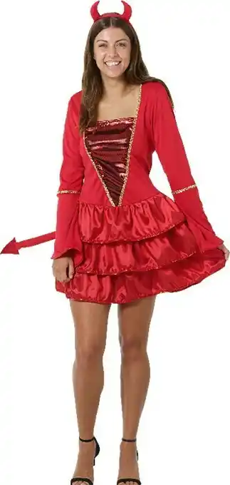 Spotlight 30% off Spooky Hollow Adult Devil Dress offer