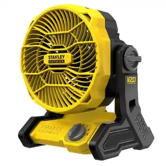 Mitre 10 Stanley FatMax V20 18V Job Site Fan Skin offer