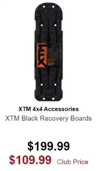 SuperCheap Auto XTM 4x4 Accessories XTM Black Recovery Boards offer
