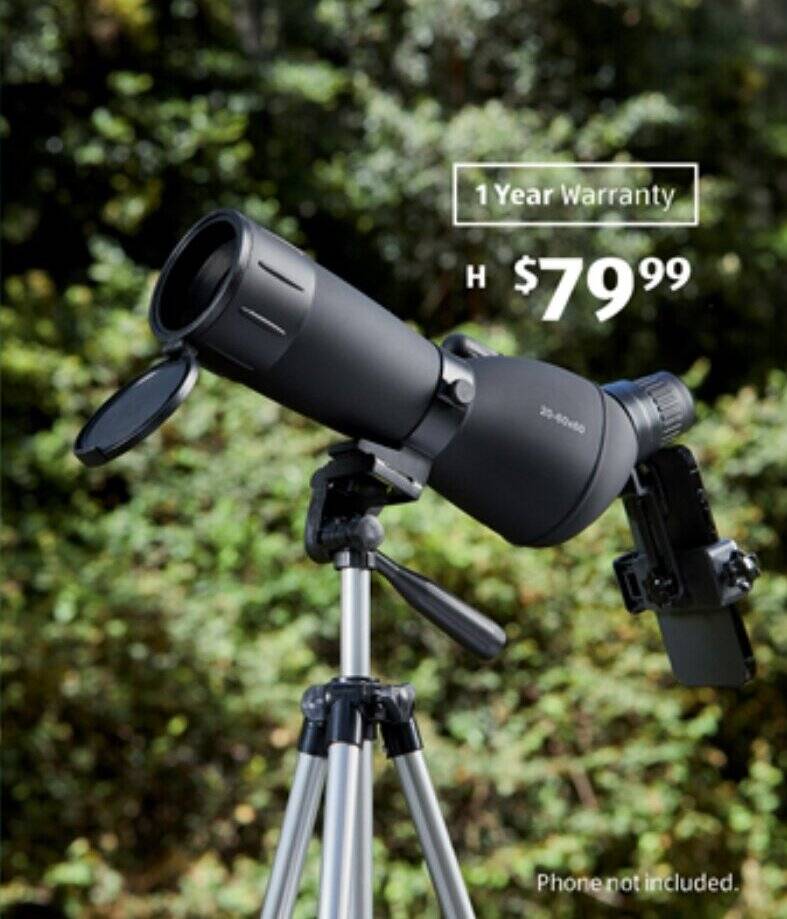 Spotting Scope with Stand offer at ALDI