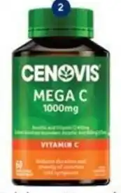 Amcal Pharmacies Mega C 1000mg Orange 60 Chewable Tablets offer