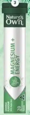 Magnesium + Energy 20 Effervescent Tablets