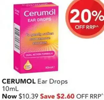 CERUMOL Ear Drops 10mL