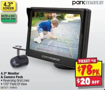 JB Hi-Fi 4.3" Monitor & Camera Pack offer
