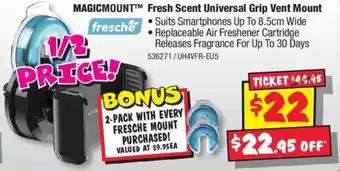 JB Hi-Fi Fresh Scent Universal Grip Vent Mount offer