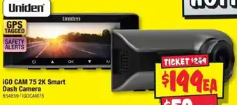 JB Hi-Fi iGO CAM 75 2K Smart Dash Camera offer