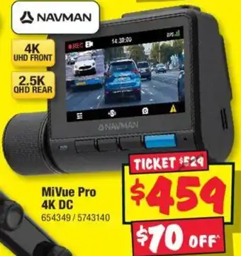 JB Hi-Fi MiVue Pro 4K DC offer