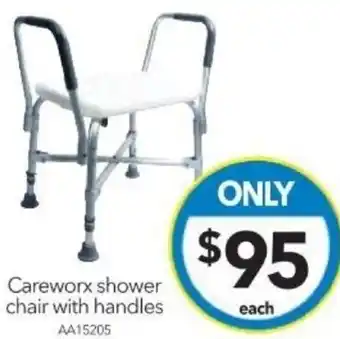 Cheap as Chips Careworx shower chair with handles offer