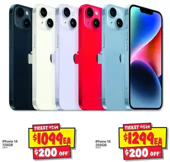 JB Hi-Fi iPhone 14 128GB offer
