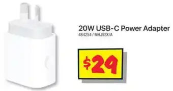 JB Hi-Fi 20W USB-C Power Adapter offer