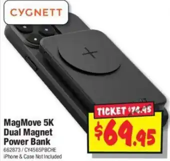 JB Hi-Fi MagMove 5K Dual Magnet Power Bank offer