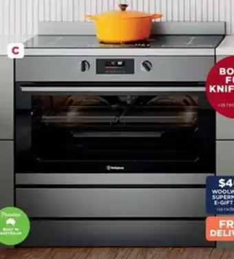90cm Pyrolytic Freestanding Cooker with Induction Cooktop
