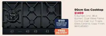 Bing Lee 90cm Gas Cooktop offer