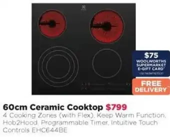Bing Lee 60cm Ceramic Cooktop offer