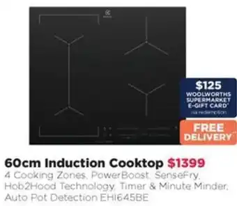 Bing Lee 60cm Induction Cooktop offer