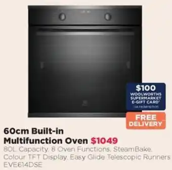 60cm Built-in Multifunction Oven