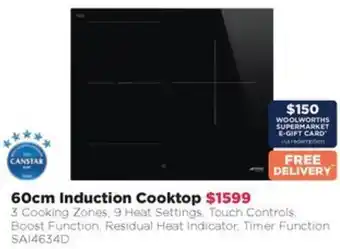 Bing Lee 60cm Induction Cooktop offer