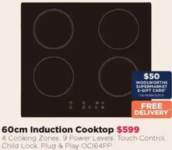 Bing Lee 60cm Induction Cooktop offer